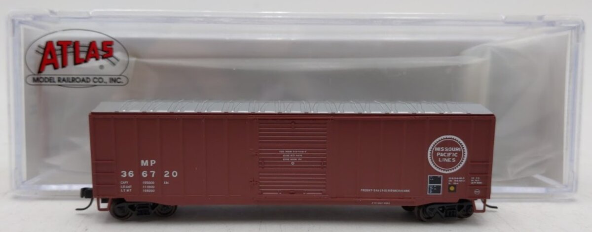 Atlas 50004273 N Scale Missouri Pacific ACF® 50' 6" Box Car #366720 LN/Box