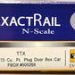 ExactRail EN-50701-2 N TTX Trinity 6275 Cu. Ft. Plug Door Box Car #505269 LN/Box