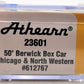 Athearn 23601 N Chicago and North Western 50' Berwick Box #612767 LN/Box
