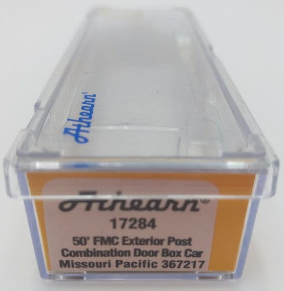 Athearn 17284 N Scale Missouri Pacific 50' FMC Combo Door Boxcar #367217 EX/Box