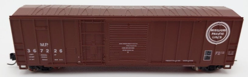 Athearn 24239 N Scale Missouri Pacific 50' FMC Combo Door Box Car #367226 EX/Box