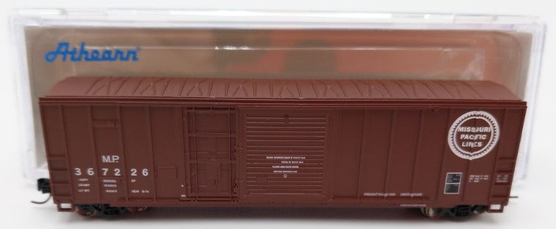 Athearn 24239 N Scale Missouri Pacific 50' FMC Combo Door Box Car #367226 EX/Box