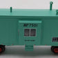 Bluford Shops 21060 N MP-UP MOW Green Short Body, Bay Window Caboose #7501 LN/Box