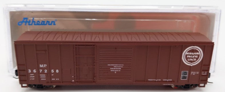 Athearn 24240 N Scale Missouri Pacific 50' FMC Combo Door Box Car #367258