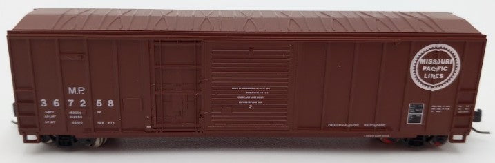 Athearn 24240 N Scale Missouri Pacific 50' FMC Combo Door Box Car #367258