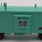 Bluford Shops 21061 N MP-UP MOW Green Short Body, Bay Window Caboose #7502 LN/Box