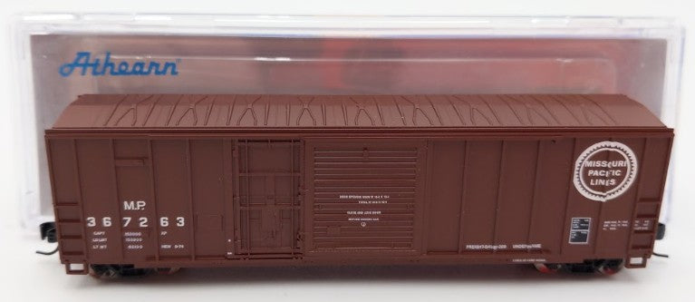 Athearn ATH24624 N Scale Missouri Pacific 50' FMC Combo Door Box Car #367263