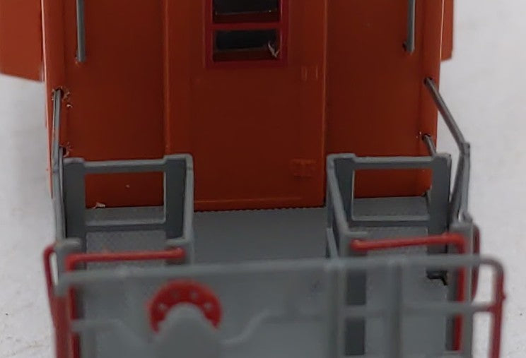 Bluford Shops 21160 N Scale UP/MP MOW Short Body Bay Window Caboose #MP 7504 EX/Box