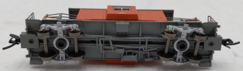 Bluford Shops 21160 N Scale UP/MP MOW Short Body Bay Window Caboose #MP 7504 EX/Box