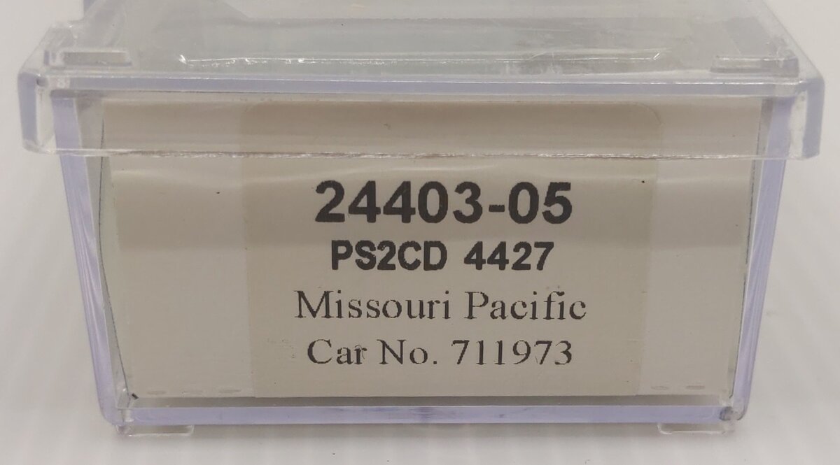 Trainworx Inc 24403-05 N Missouri Pacific PS2CD 4427 Covered Hopper #711973 LN/Box