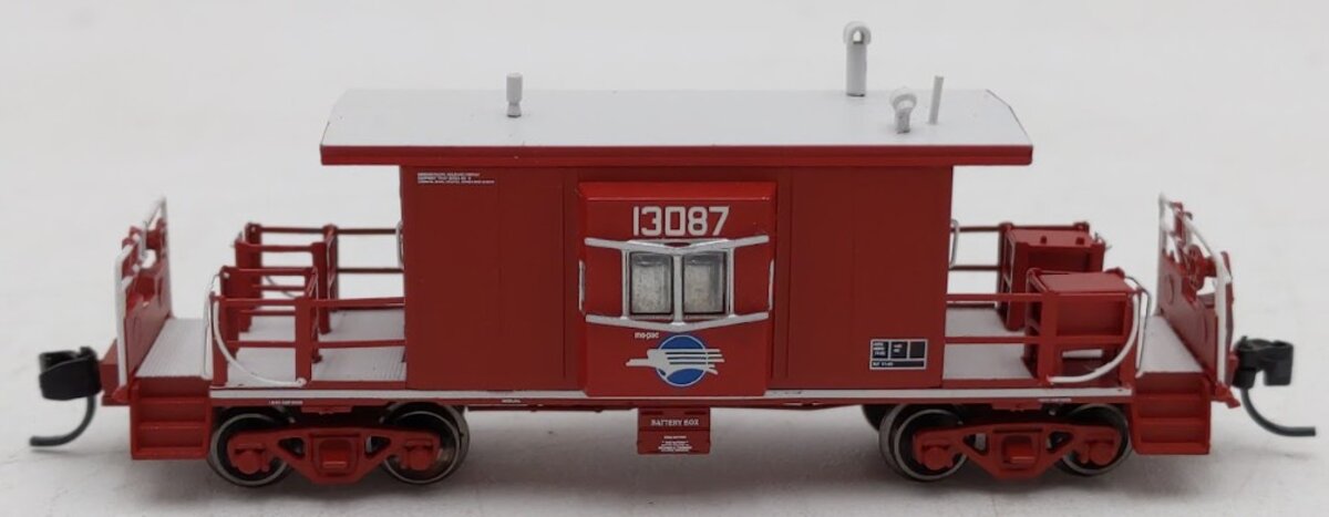 Bluford Shops 21231 N Scale MP Sort Body Bay Window Caboose #13087 EX/Box