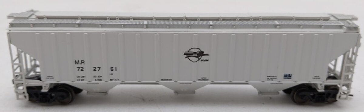 InterMountain 653116-02 N Scale Missouri Pacific 3 Bay Rib-Sided Hopper #722761 EX/Box