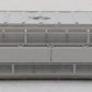 InterMountain 653116-02 N Scale Missouri Pacific 3 Bay Rib-Sided Hopper #722761 EX/Box