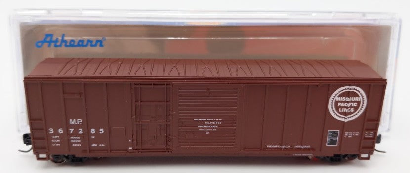 Athearn 24241 N Scale Missouri Pacific 50' FMC Combo Door Box Car #367285