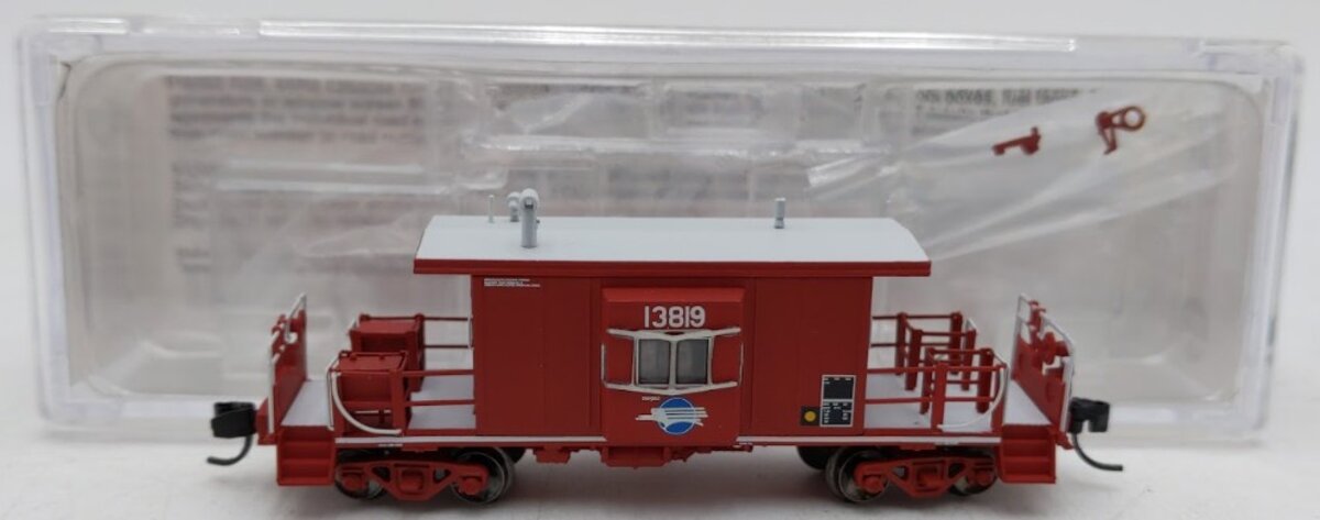 Bluford Shops 21130 N Missouri Pacific Short-Body Bay Window Caboose #13819 EX/Box