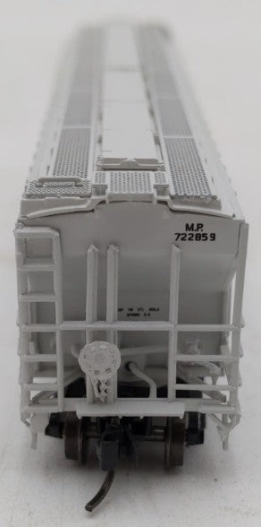 InterMountain 653116-03 N Scale Missouri Pacific 3 Bay Rib-Sided Hopper #722859 LN/Box