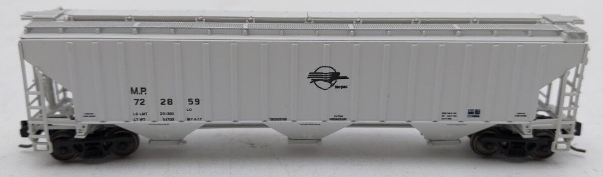 InterMountain 653116-03 N Scale Missouri Pacific 3 Bay Rib-Sided Hopper #722859 LN/Box