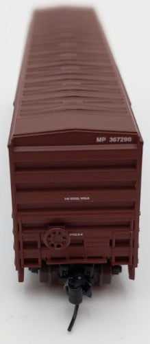 Athearn 17285 N Scale Missouri Pacific 50' FMC Combo Door Boxcar #367298
