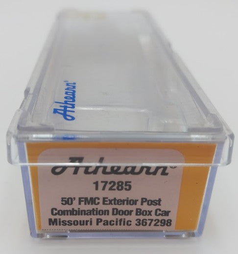 Athearn 17285 N Scale Missouri Pacific 50' FMC Combo Door Boxcar #367298