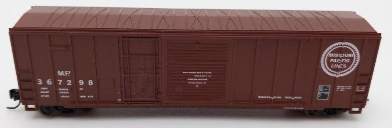 Athearn 17285 N Scale Missouri Pacific 50' FMC Combo Door Boxcar #367298