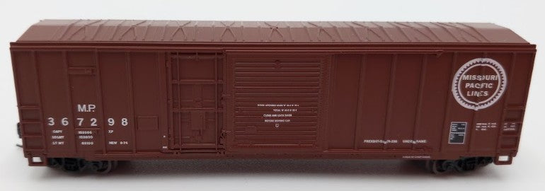 Athearn 17285 N Scale Missouri Pacific 50' FMC Combo Door Boxcar #367298