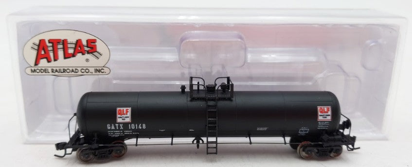 Atlas 50000197 N Scale Quality Liquid Feeds GATX 20,700 gal Tank Car #10148 LN/Box