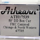Athearn ATH17539 N Scale Chicago & Northwestern 50' DD Boxcar #67735 EX/Box