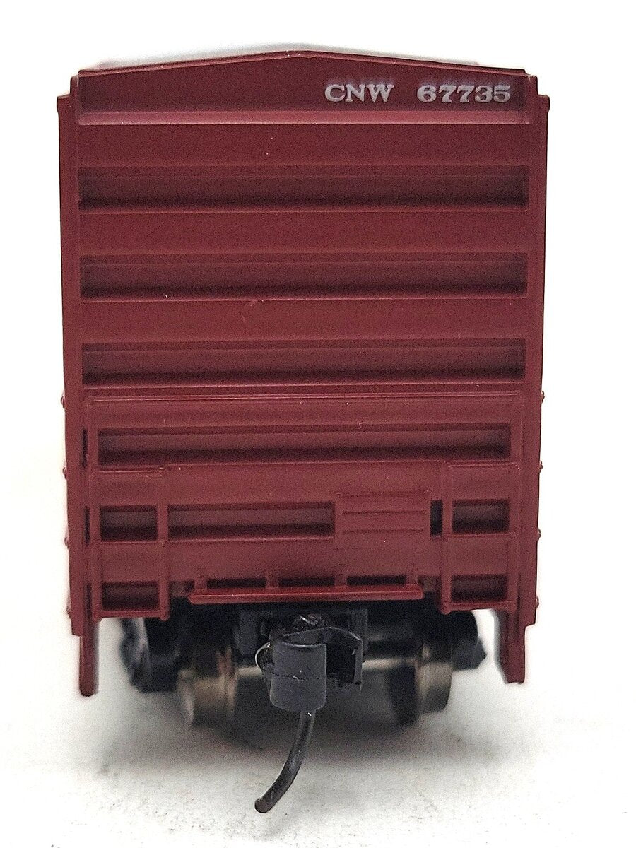 Athearn ATH17539 N Scale Chicago & Northwestern 50' DD Boxcar #67735 EX/Box
