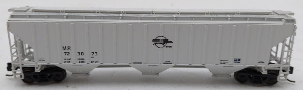 InterMountain 653116-05 N Scale MP PS 4750 Cut FT 3 Bay Rib-Sided Hopper# 723073 EX/Box