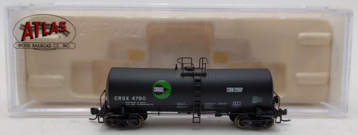 Atlas 40221 N Cargill (CRGX w/Solid Marks) Trinity 17,600 Gallon Tank Car #4780 LN/Box
