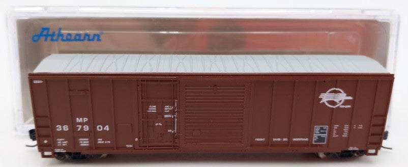 Athearn ATH24571 N Missouri Pacific 50' FMC Combo Door Box Car #367904