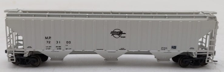 InterMountain 653116-06 N Scale Missouri Pacific 3 Bay Rib-Sided Hopper #723100 LN/Box