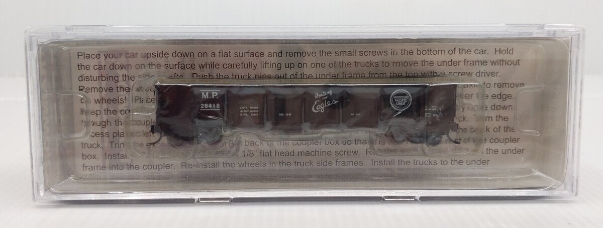 Trainworx Inc. 2603-05N Scale Missouri Pacific GS Gondola #28418 NIB