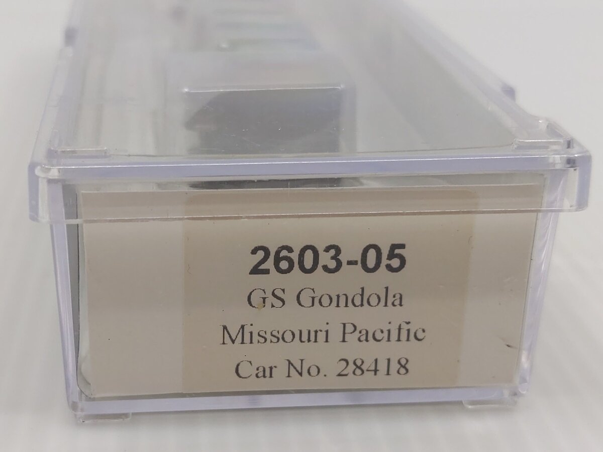 Trainworx Inc. 2603-05N Scale Missouri Pacific GS Gondola #28418 NIB