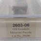 Trainworx Inc. 2603-06 N Scale Missouri Pacific GS Gondola #28486 EX/Box