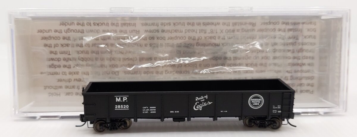 Trainworx Inc. 2603-07 N Scale Missouri Pacific GS Gondola #28520 EX/Box