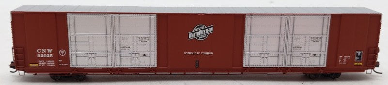 Trainworx Inc. 2805-03 N Scale Chicago & North Western 86' Auto Parts Car #92025 EX/Box
