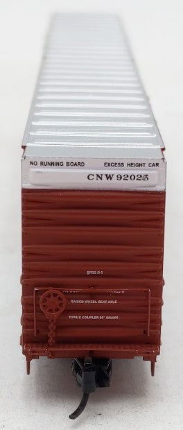 Trainworx Inc. 2805-03 N Scale Chicago & North Western 86' Auto Parts Car #92025 EX/Box