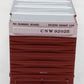 Trainworx Inc. 2805-03 N Scale Chicago & North Western 86' Auto Parts Car #92025 EX/Box