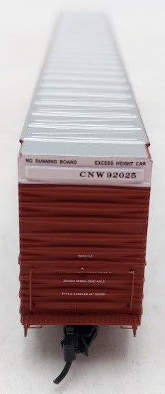 Trainworx Inc. 2805-03 N Scale Chicago & North Western 86' Auto Parts Car #92025 EX/Box