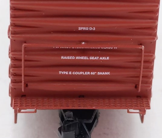 Trainworx Inc. 2805-03 N Scale Chicago & North Western 86' Auto Parts Car #92025 EX/Box