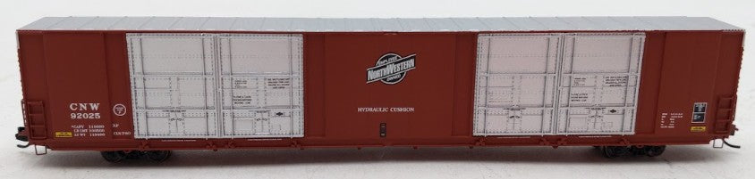 Trainworx Inc. 2805-03 N Scale Chicago & North Western 86' Auto Parts Car #92025 EX/Box