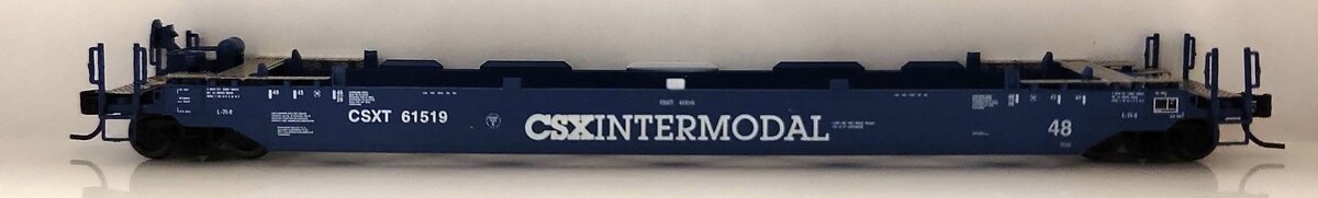 Athearn 17206 N CSXT Husky Stack Well Car #61519 LN/Box