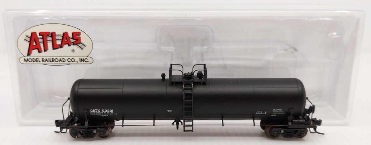 Atlas 50000190 N Scale GATX Tank Car #52301 EX/Box