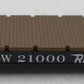 Wheels of Time 50102 N Scale Denver & Rio Grande Western 53'6' Flatcar #21000 LN/Box