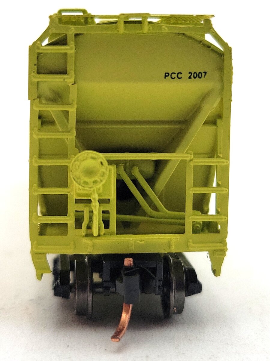 InterMountain N1069G N Scale ACF 4650 3 Bay Covered Hopper #PCC2007 LN/Box