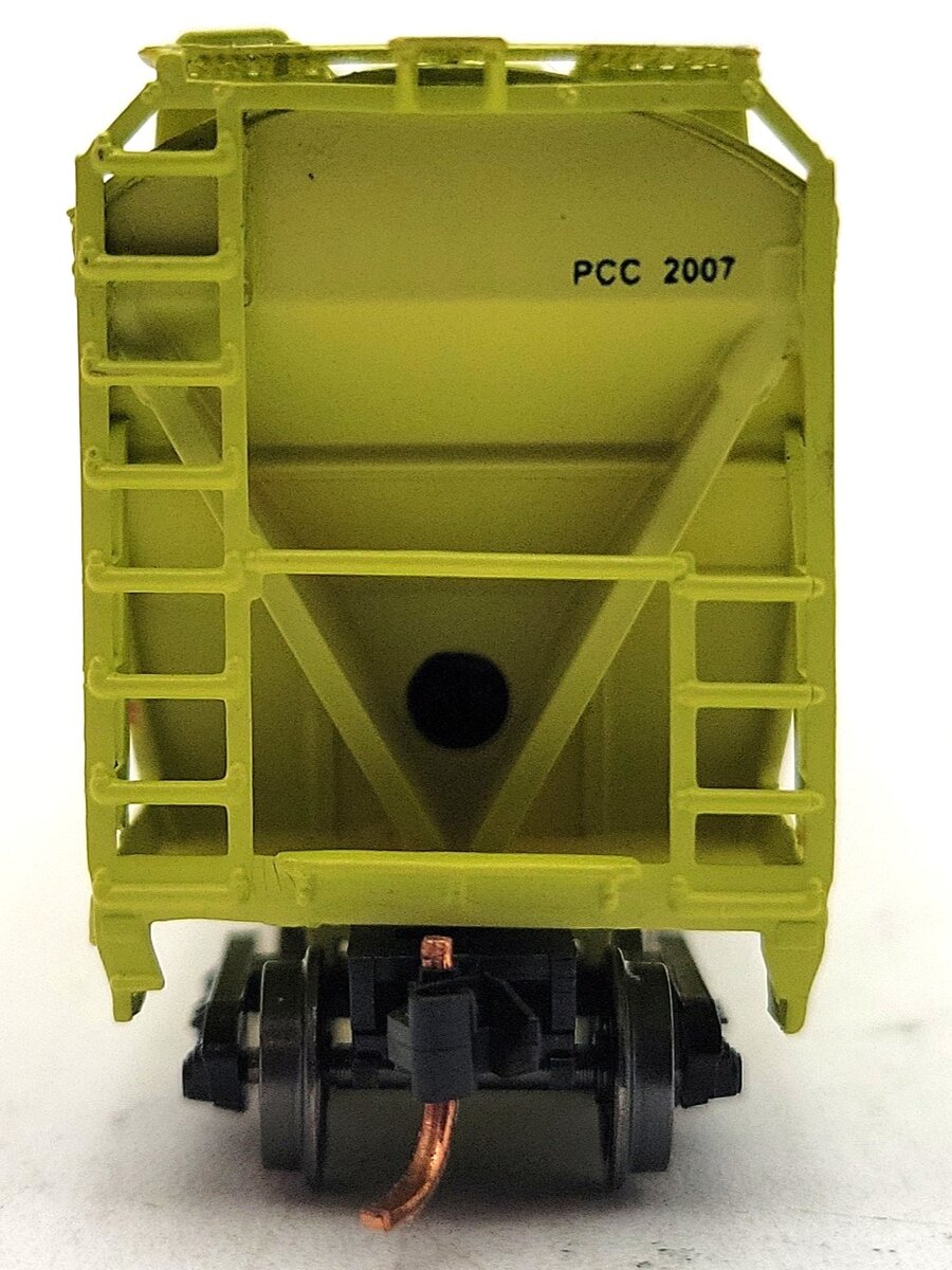 InterMountain N1069G N Scale ACF 4650 3 Bay Covered Hopper #PCC2007 LN/Box