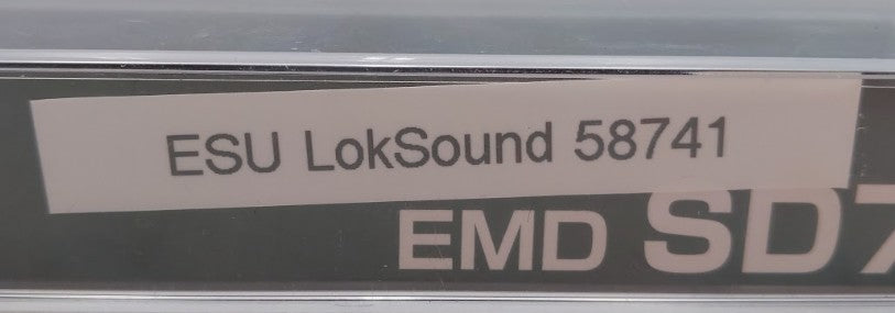 Kato 176-7611-LS N Scale SP EMD SD70M Diesel Loco #9804 with DCC ESU LokSound EX/Box
