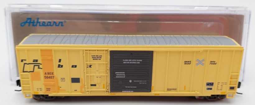 Athearn ATH20088 N Scale Railbox 50' FMC Ex-Post Combo Door Box Car #50407 LN/Box