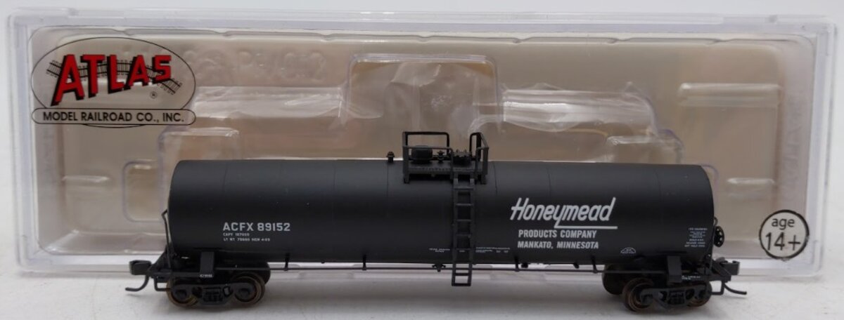 Atlas 30714 N Scale Honeymead ACFX 23,500 Gallon Tank Car #89152 LN/Box